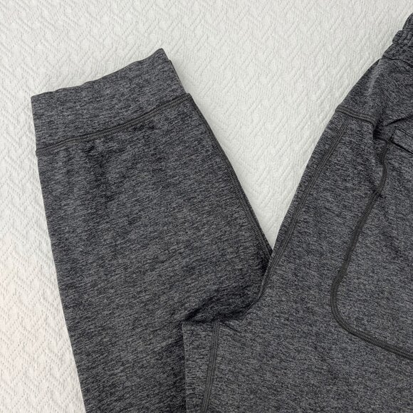Lululemon Men's Size Large Heathered Grey Soft Jersey Jogger Pants Athleisure - Picture 2 of 12